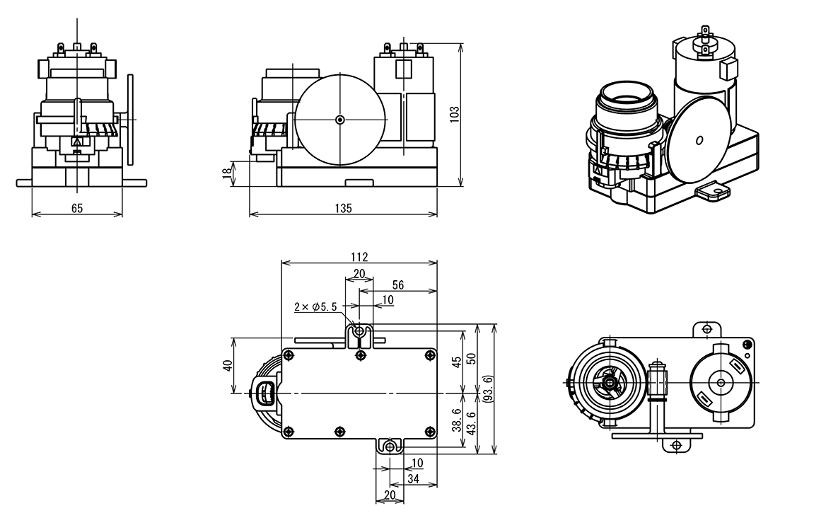 IP1 - кофемолка схема